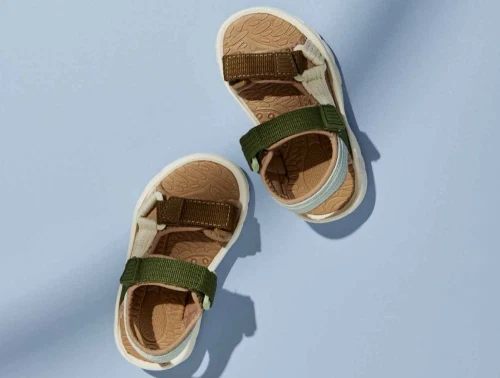 Bisgaard sandal Nico grøn multi 24 til 34